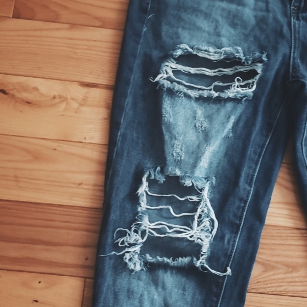 Distressed Jeans